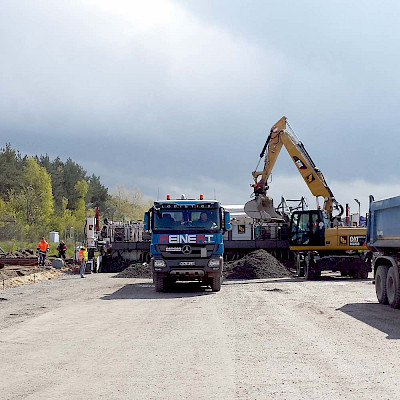 A2 Deckenerneuerung im Tiefeinbau